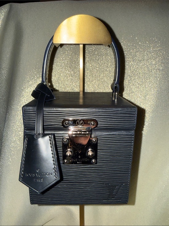 Louis Vuitton Handbags - Louis Vuitton Black Epi Leather Petite Vanity Box